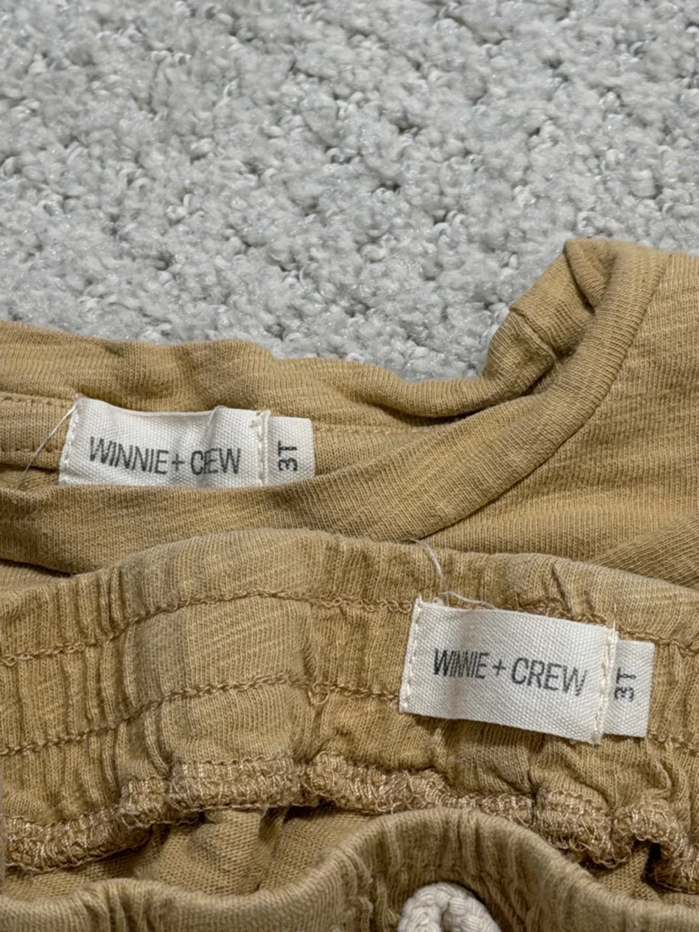 Winnie + Crew Cotton Shorts Set - 3T